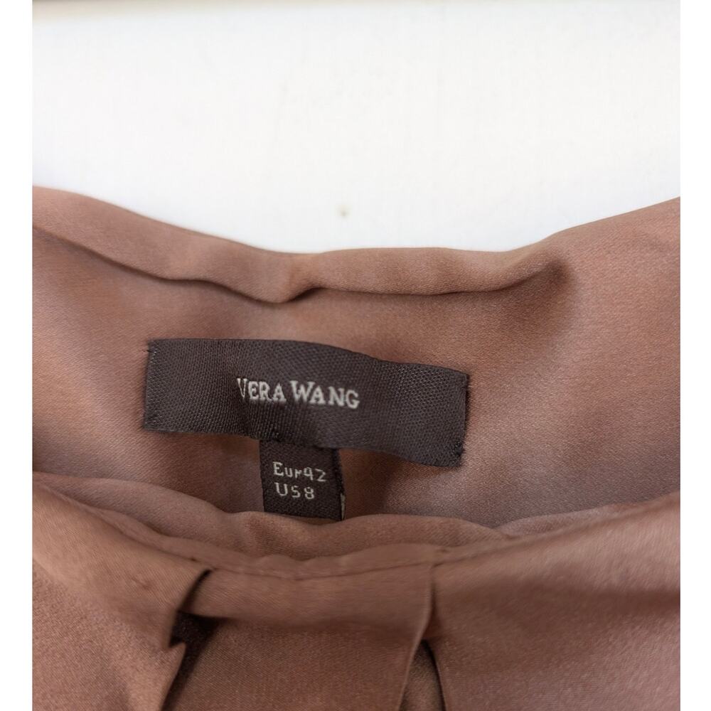 Vera Wang FW2007 Runway Silk Embroidered Skirt 42/8 - Picture 11 of 15